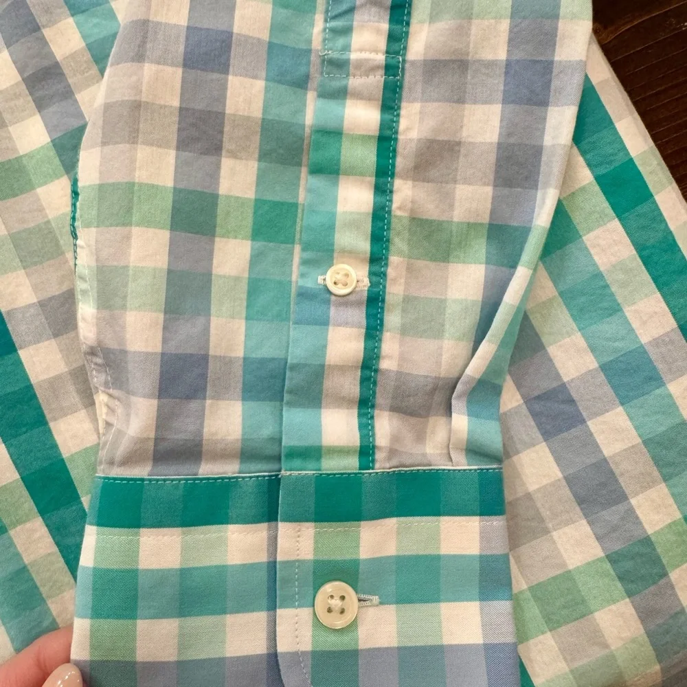NWOT J. Crew Men’s Performance Slim Fit Button‎ Town